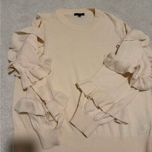 J crew Ruffle Sweater